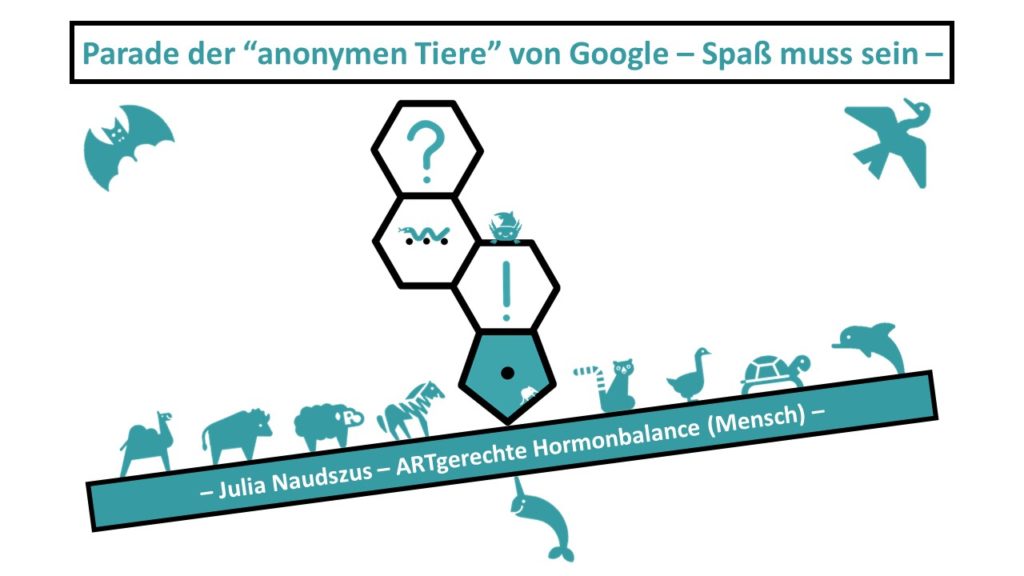 Parade der anonymen Tiere von Google - Spaß muss sein -