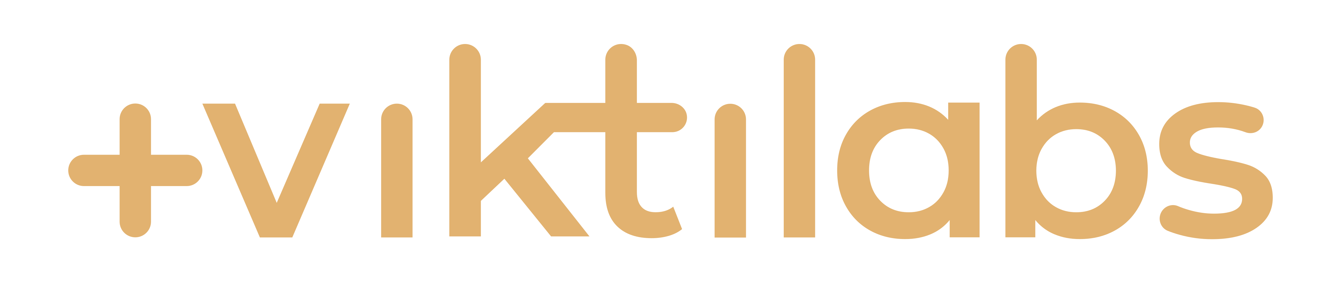 Viktilabs Logo gold